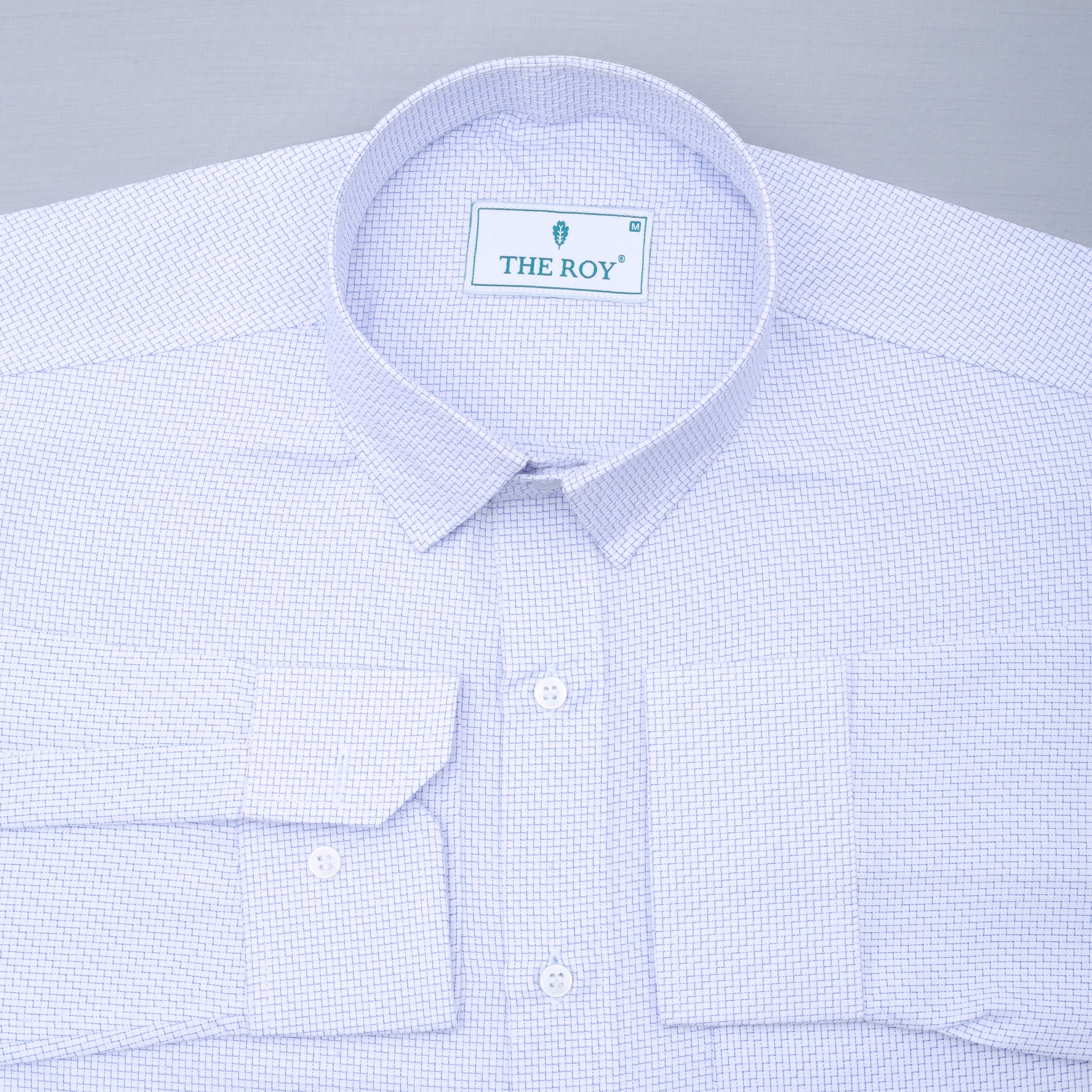 Blue Checks Premium Cotton Shirt